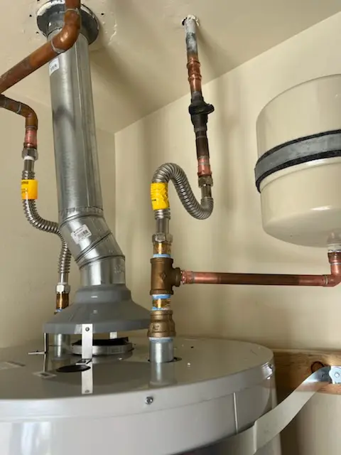 Water heater installation and plumbing repair in Johnstown